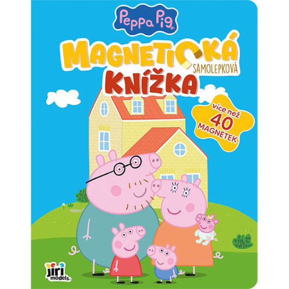 Magnetická samolepková knížka Prasátko Peppa