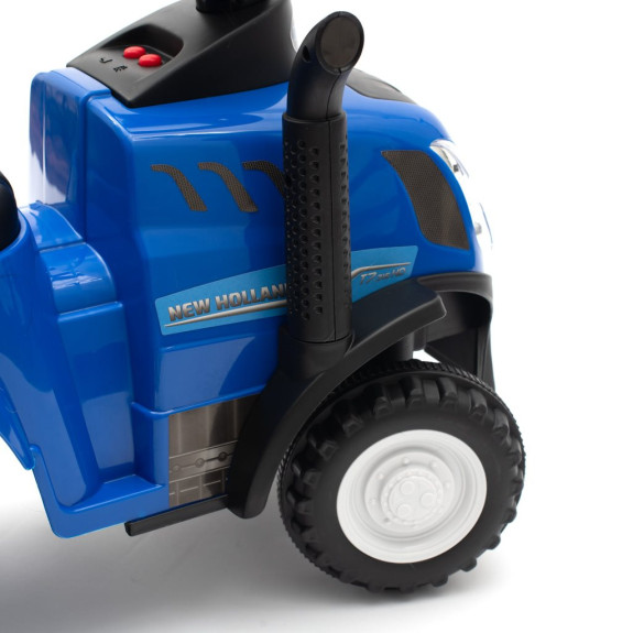 Dětské odrážedlo traktor s vlečkou a nářadím Baby Mix New Holland