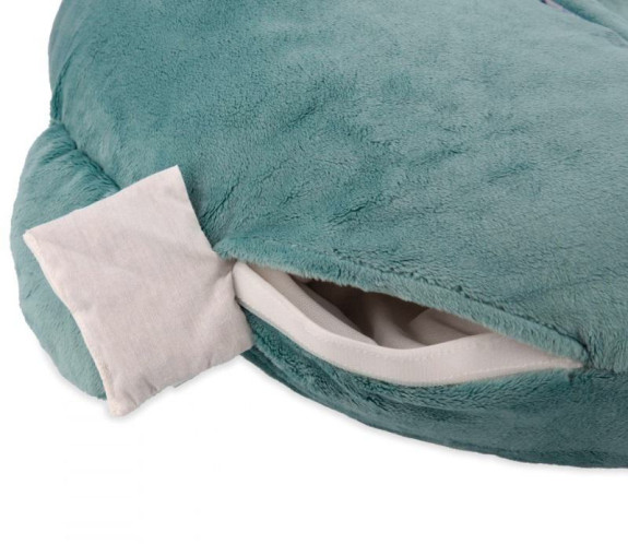 Petit Calme Podpůrný polštář s levandulí pro maminku a miminko Delfín 60 cm Kaloo