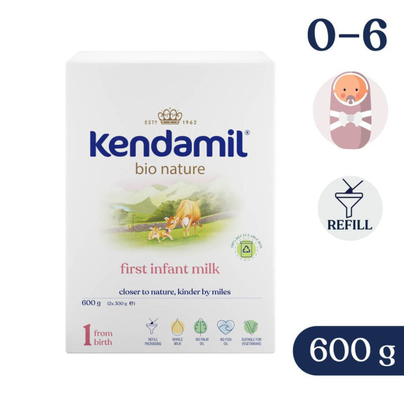 Kendamil BIO Nature 1 (600 g) EXPIRACE 13.12.2026