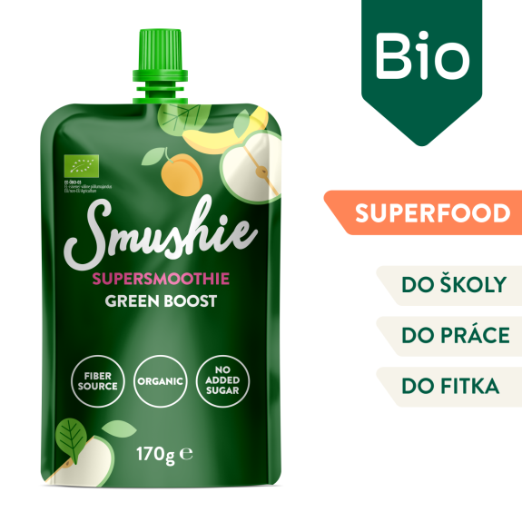 Smushie BIO Green Boost 170 g Salvest