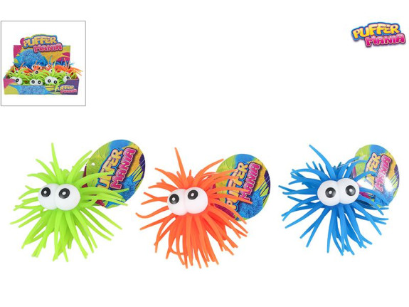 Míček 4 cm strečový velké oči Toys&Trends