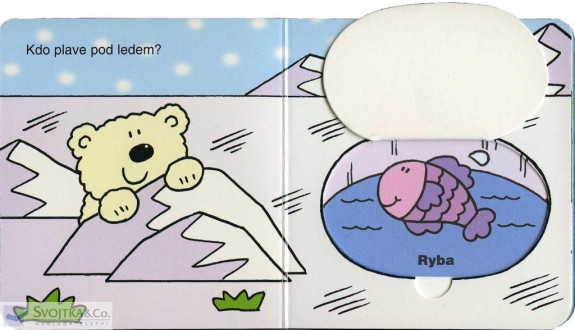 Leporelo Podívej se, kdo se schovává - Ve sněhu