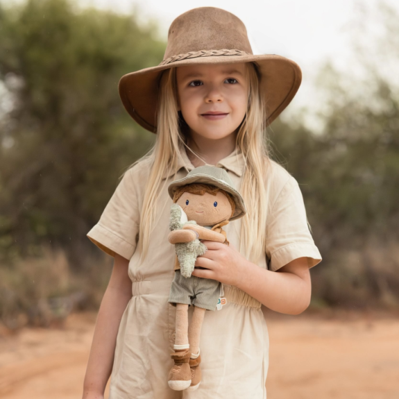 Panenka Ranger Jim 35 cm Safari Friends Little Dutch