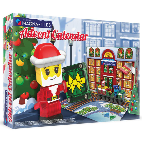 Magnetická stavebnice Adventní kalendář 34 dílů Magna Tiles