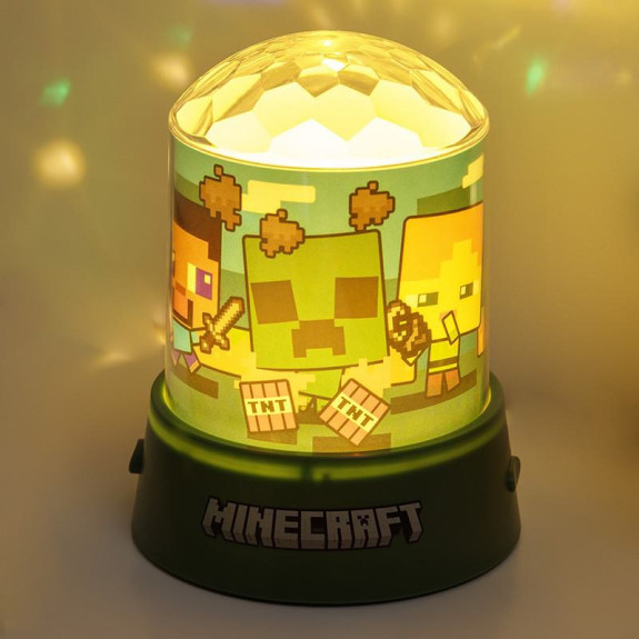 Minecraft světlo projekční