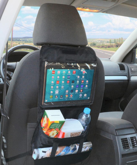 Organizér na přední sedadlo Tablet