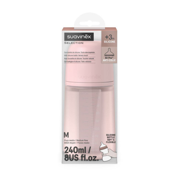 Kojenecká láhev 240 ml M Suavinex