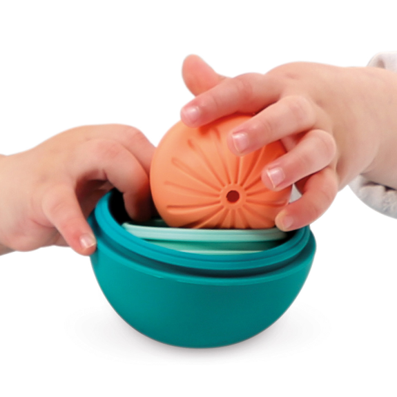 Míčky silikonové Ball in Ball Ludi