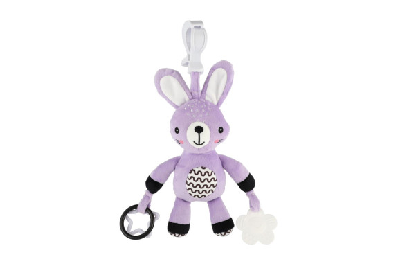 Chrastítko plyš 30 cm závěs na postýlku/kočárek 0 m+ babyted