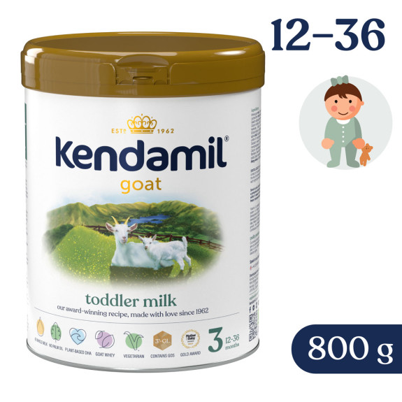 Kendamil Kozí batolecí mléko 3 (800 g)