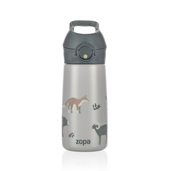 Termoska na pití s pítkem 400 ml Zopa
