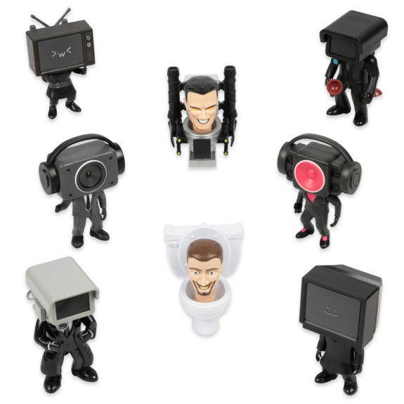 Skibidi Toilet minifigurky Mystery