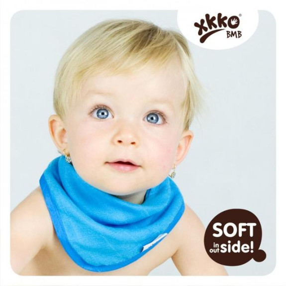 Bambusový dětský slintáček/šátek Kikko