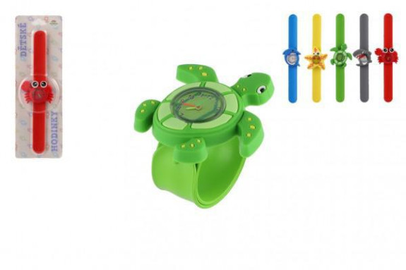 Hodinky dětské samonavíjecí mořský svět silikon 22 cm