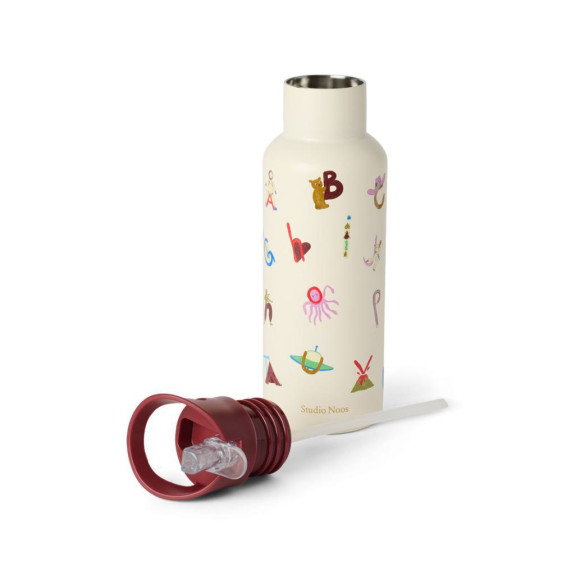 Nerezová láhev na nápoj Medium 500 ml Studio Noos