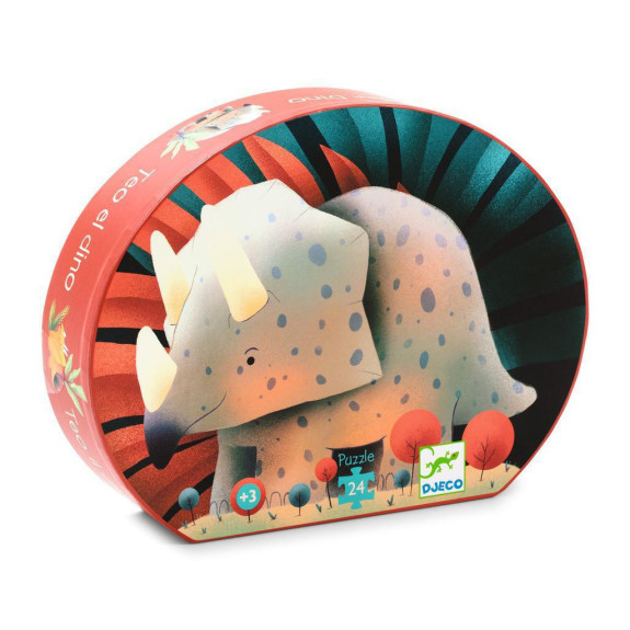 Djeco Puzzle Dinosaurus - 24 dílků