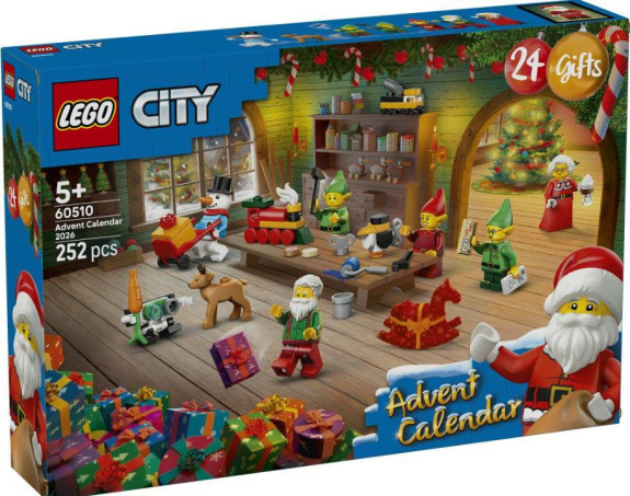 Adventní kalendář City 2026 Lego