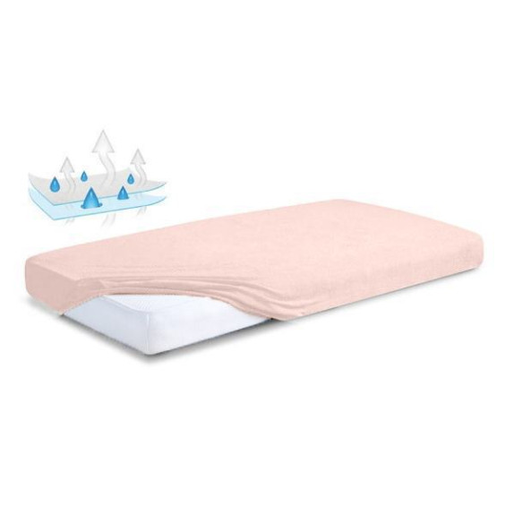 Nepromokavé prostěradlo froté 70 x 140 cm Babymatex