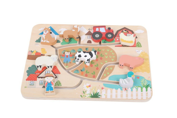 Motorická deska Farma 2Kids Toys