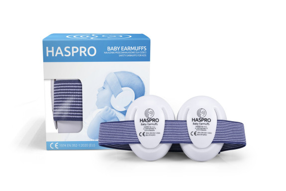Hearing Protection Baby sluchátka na uši 0 m+ Haspro