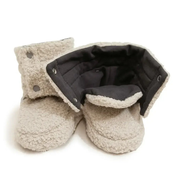Capáčky Teddy fleece double Nature Esito
