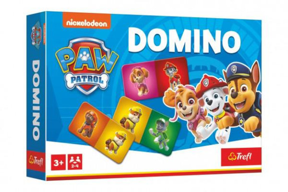 Domino papírové Tlapková patrola 21 kartiček Trefl