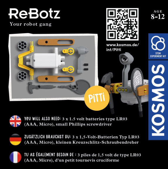 Robot Pitti chodící Kosmos