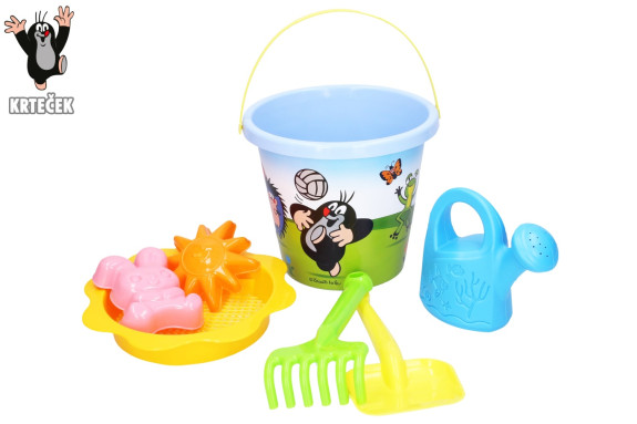 Písek sada Krtek velká 3,5 L Wiky
