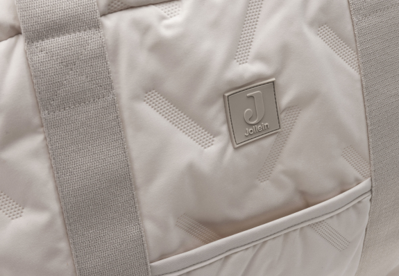 Přebalovací taška Embossed Lily Sand Jollein