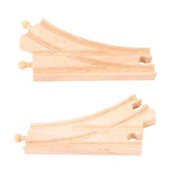 Standartní výhybka 2 ks Bigjigs Rail