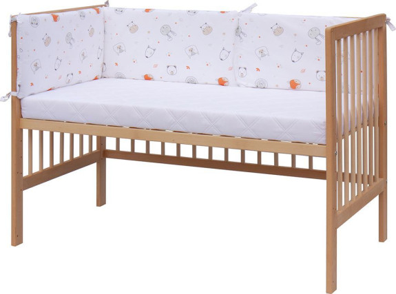 Mantinel do postýlky 4dílný Labra 180 x 30 cm Scarlett