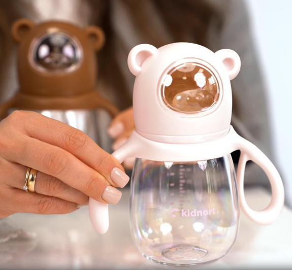 Kojenecká lahev Jordbaer 300 ml 6 m+ Kidnort