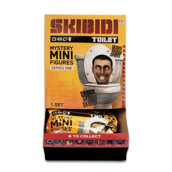 Skibidi Toilet minifigurky Mystery
