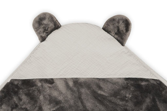 Deka s kapucí Koala mušelínová 95 x 95 cm Babymatex