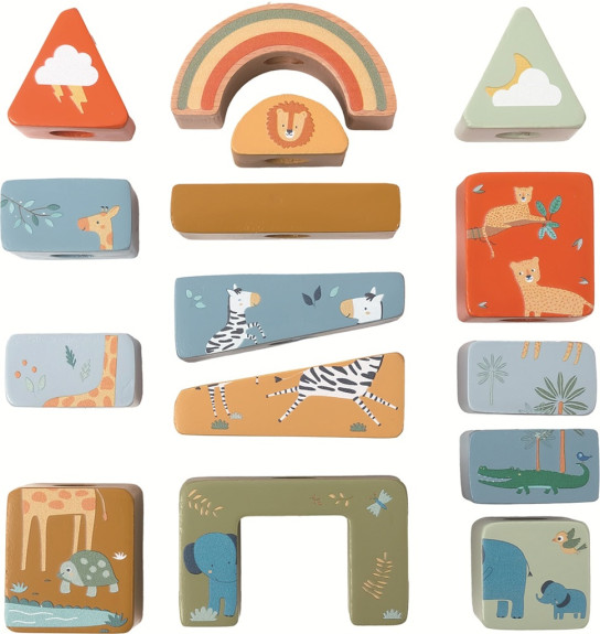 Nasazování kostek Safari 2Kids Toys