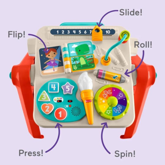 Hrací stoleček a stojan 4v1 Fisher Price