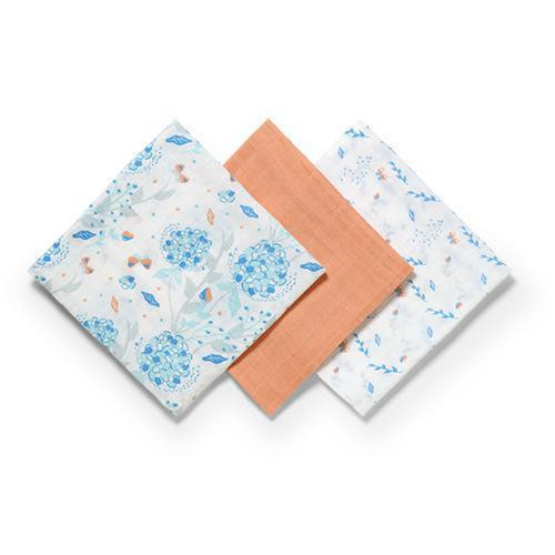 Plenky mušelínové Super soft 3 ks BabyOno