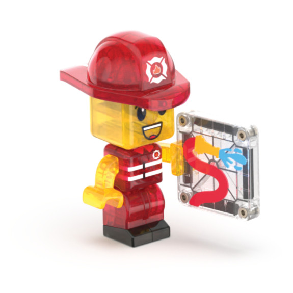 Magnetická stavebnice Fire Station 50 dílů
