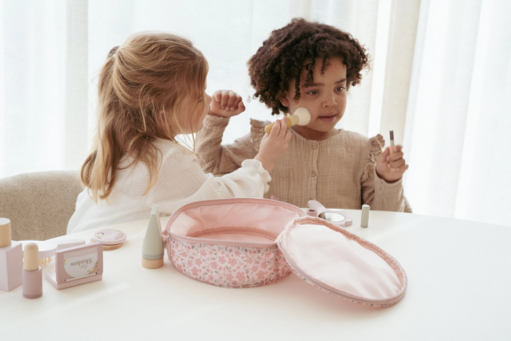 Kosmetická taštička s příslušenstvím Pink Little Dutch