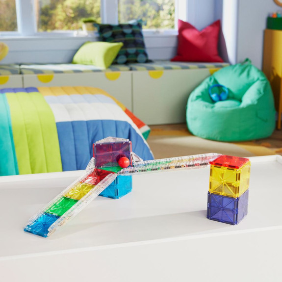 Magnetická stavebnice Rail Racers Rail Pack 8 dílů Magna-Tiles