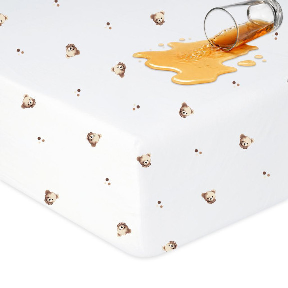 Nepromokavé prostěradlo jersey Print 70 x 140 cm Babymatex