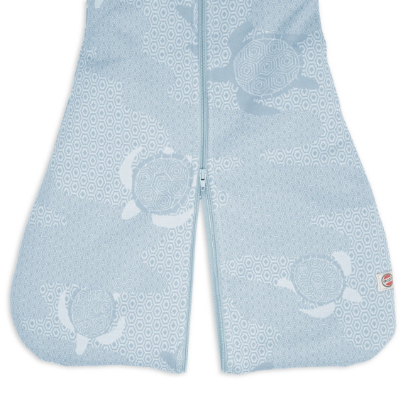 Spací pytel s rukávy Lodger Matcha Blue Fogg