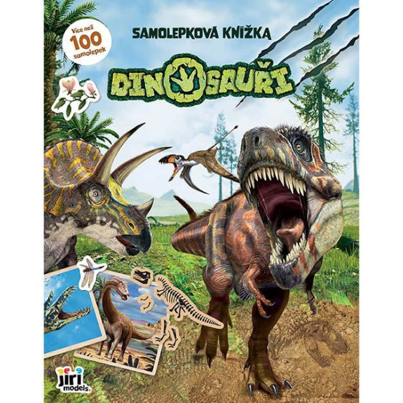 Samolepková knížka Dinosauři