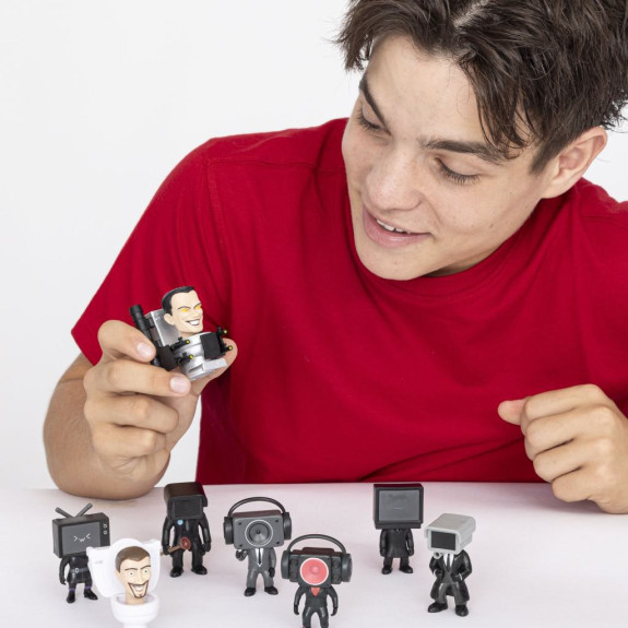 Skibidi Toilet minifigurky Mystery
