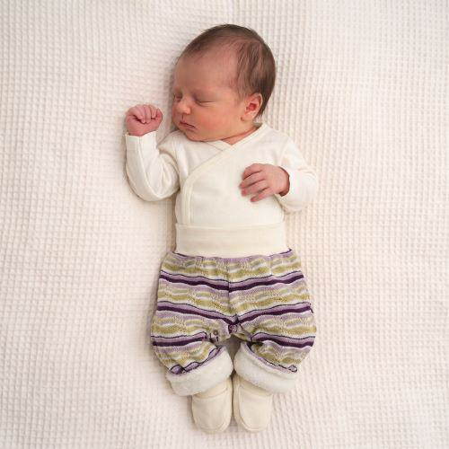 Pletené kalhoty do pasu Baby Service