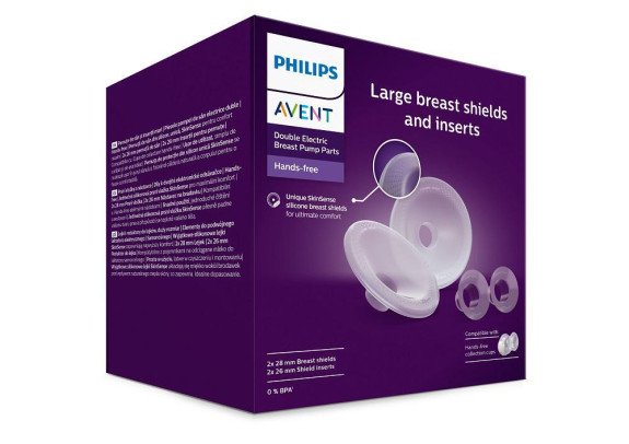 Hands-Free nástavce na bradavku L Philips Avent