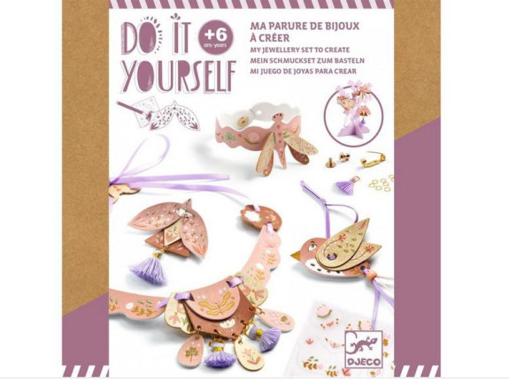 Sada tvoření šperků Miss Rosefinch Diy Djeco