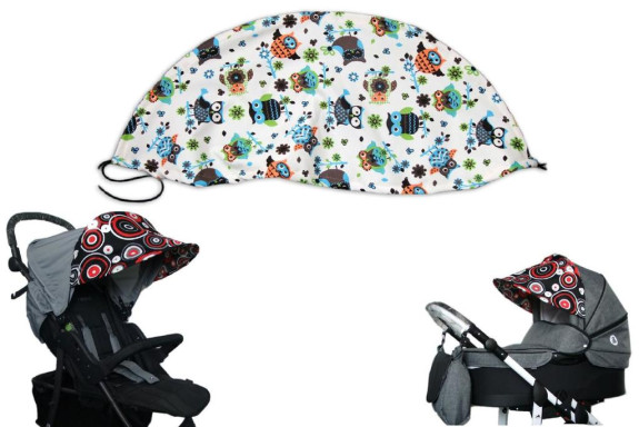 Sluneční kšilt na kočárek