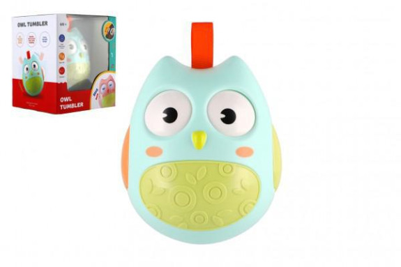 Roly Poly sova plast 11 cm se zvukem